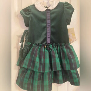 NWT Vintage Itty Bitty Dress & Headband